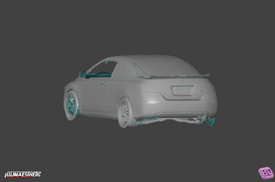 Honda Civic FG2 3D Scan Data (2006-2009)