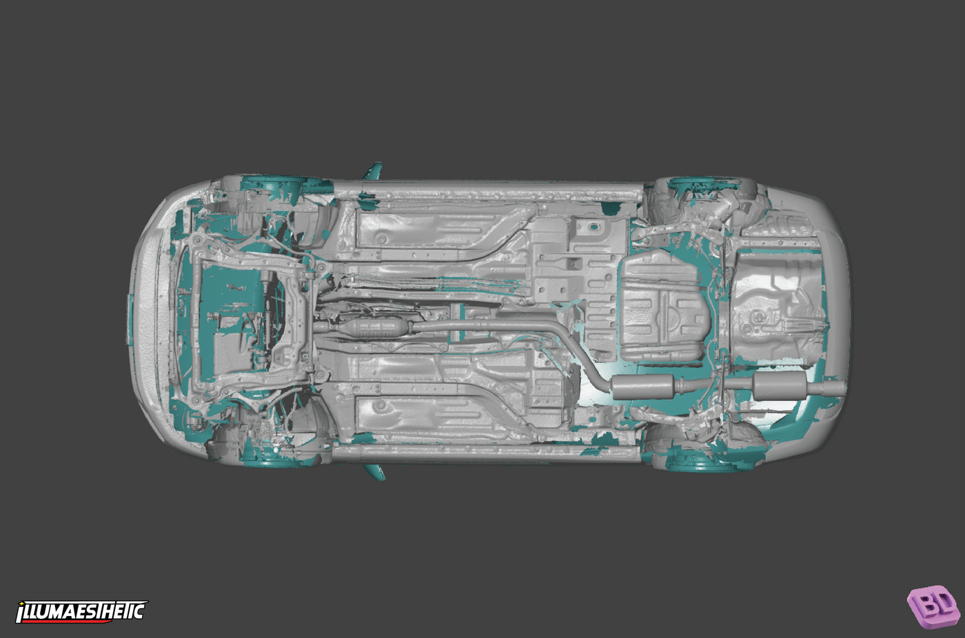 Honda Civic FG2 3D Scan Data (2006-2009)