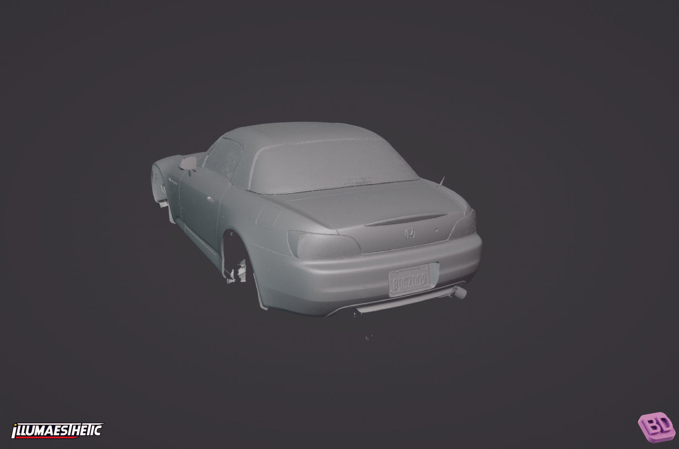 Honda S2000 AP1 3D Scan Data (1999-2003)