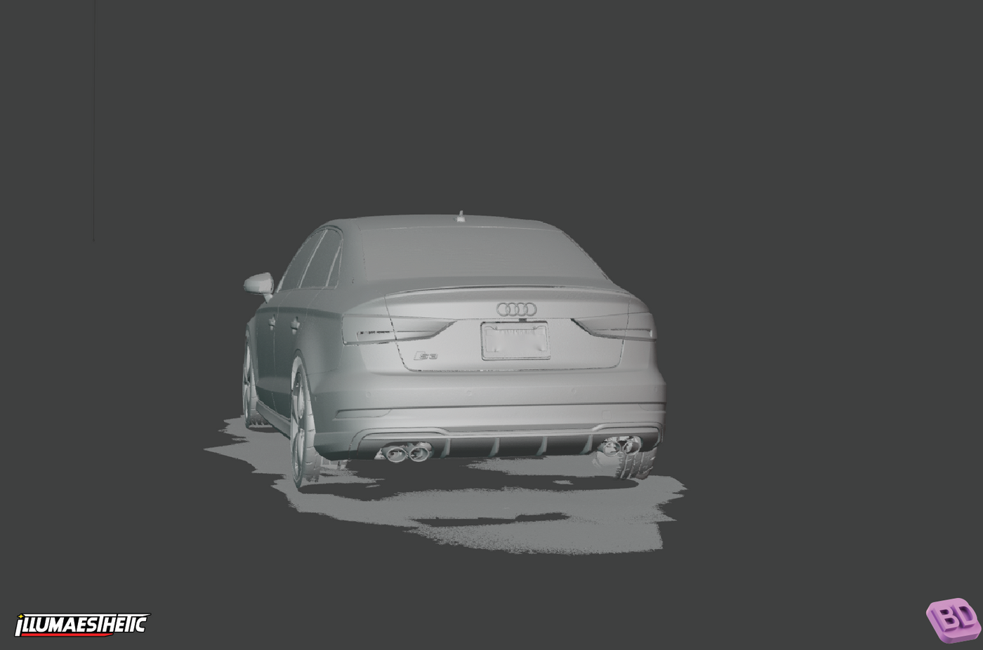 Audi S3 3D Scan Data