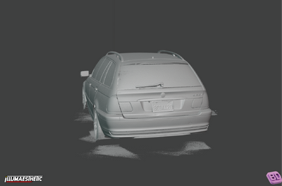 BMW E46 Wagon 3D Scan Data