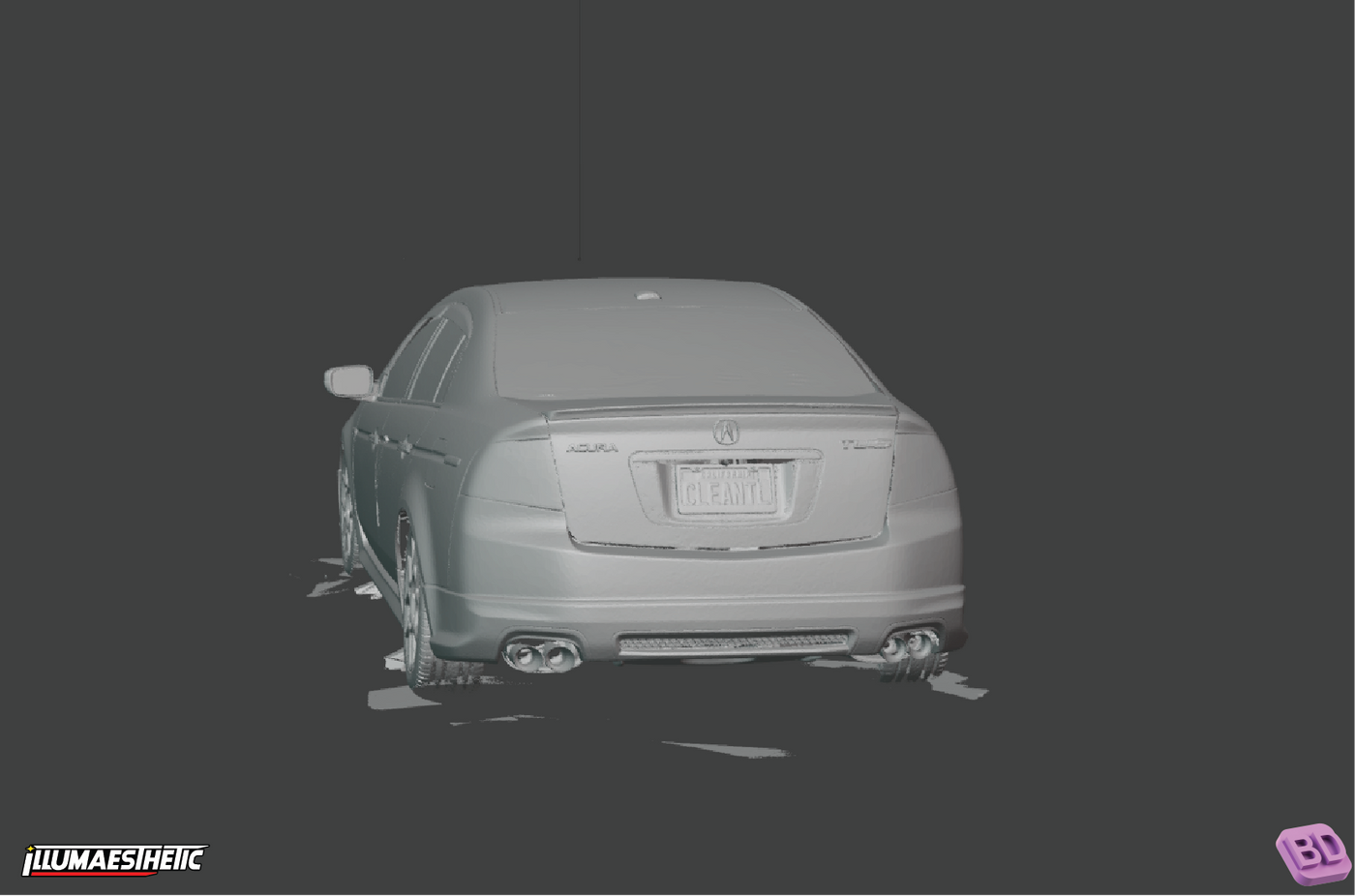 Acura TL Aspec (DE4) 3D Scan Data (2022)